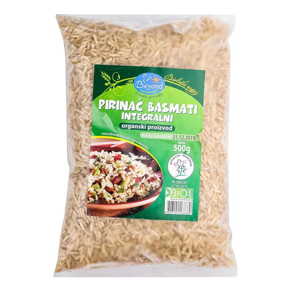 Pirinač basmati integralni – Zdrava Hrana-Sabago